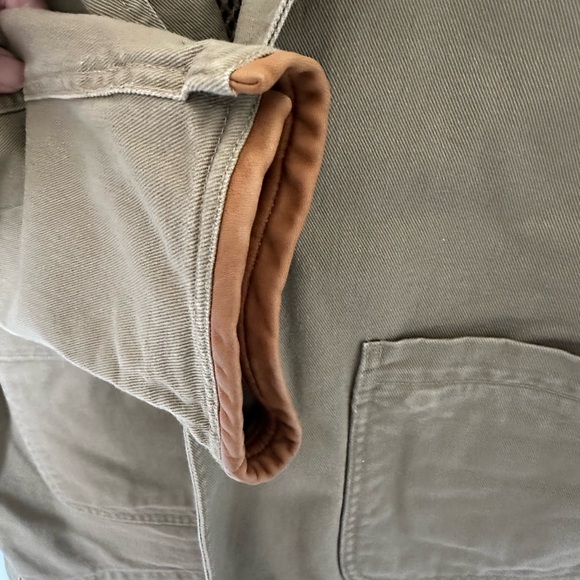 Orvis Men's Size 42 Zambezi Safari Blazer Twill & Leather Field Jacket - Picture 5 of 10